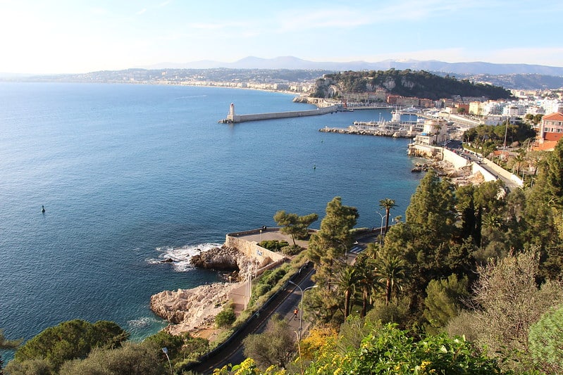 Nice vue depuis le mont Boron